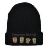 Waffel Strickmütze "Recycled" Miniaturansicht